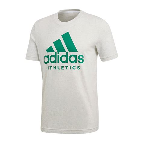 adidas t shirt herren weiß grün|Grüne T.